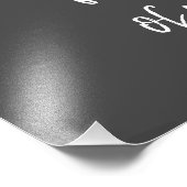 Wenn Sie warten, bis Sie bereit sind Foto drucken (Ecke)