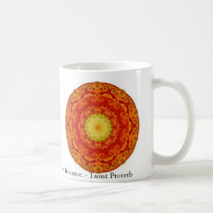 Wenn Sie Wasser trinken, erinnern Sie sich die an Kaffeetasse