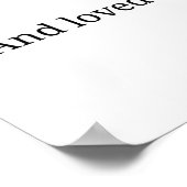 Wenn Sie wissen, Ihr Herz spricht Liebe Poster (Ecke)