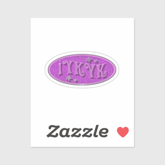 Wenn Sie wissen, Slogan Epic Throwback Fun Look Aufkleber (Blatt)