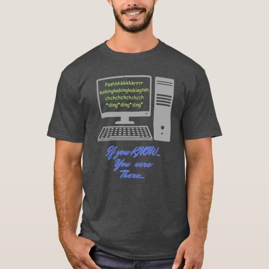 Wenn Sie wissen, waren Sie dort ( Modem-Connect-So T-Shirt (Vorderseite)