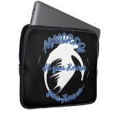 Wenn Sie wissen, wissen Sie ( Gaming-Thema) Laptopschutzhülle (Vorne Rechts)