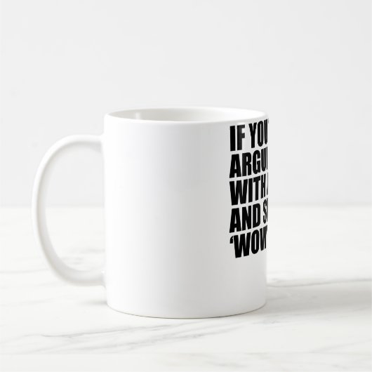 WENN SIE WOW SAGT KAFFEETASSE (Links)