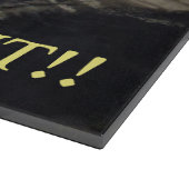 WENN SIE ZU EINER GLAS-SCHNITTSTELLE KOMMEN SCHNEIDEBRETT (Ecke)