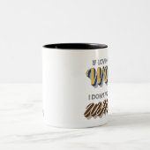 Wenn, Sie zu lieben Wong ist, will ich nicht, um Zweifarbige Tasse (Mittel)