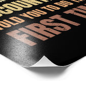 Wenn Sie zuerst nicht erfolgreich sind - Funny Acc Fotodruck (Ecke)