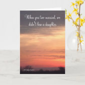 Wenn Sie zwei verheirateten, Jubiläumskarte Karte (Gelbe Blume)