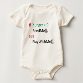 wenn...sonst baby strampler