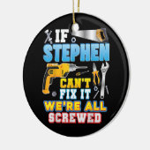 Wenn Stephen es nicht reparieren kann, sind wir al Keramik Ornament (Links)