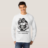 Wenn Stress Kalorien verbrannt T-Shirt (Vorne ganz)