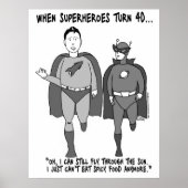 Wenn Superhelden 40 Poster machen (Vorne)