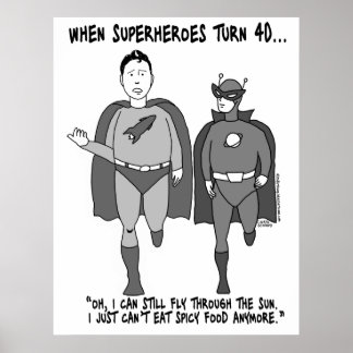 Wenn Superhelden 40 Poster machen