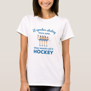 Wenn Synchro-Skaten einfach synchronisierter Skate T-Shirt