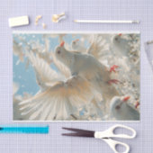 Wenn Tauben Fliegen6 Seidenpapier (Handwerk)