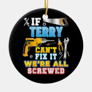 Wenn Terry es nicht reparieren kann, sind wir alle Keramik Ornament