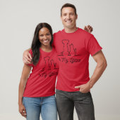 Wenn Tiere Lebensmädchen sind T-Shirt (Unisex)