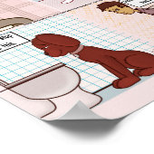 Wenn Toiletten reden könnten Poster (Ecke)