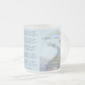 Wenn Tränen ein Treppengefühlsmuster bauen könnten Mattglastasse (VorderseiteRechts)