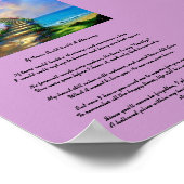 Wenn Tränen eine Treppe bauen könnten Poster (Ecke)