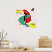 Wenn Träume zu Staub werden... Poster (Küche)