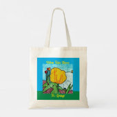 Wenn Tulips blühen ist Frühling Tragetasche (Rückseite)