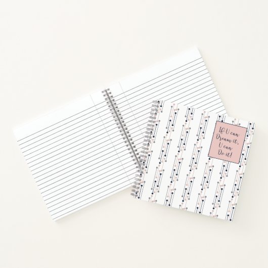 Wenn U kann träumen, IT U kann es tun! Notizblock (Innenseite)