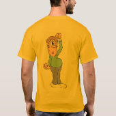 Wenn Übung macht den Meister und nobodys T-Shirt (Rückseite)