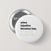 Wenn Ungerechtigkeit Rechtswiderstand wird zur Pfl Button (Vorne & Hinten)