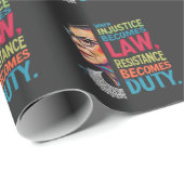 Wenn Ungerechtigkeit Rechtswiderstand wird zur Pfl Geschenkpapier (Rolleneckpunkt)