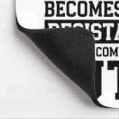 Wenn Ungerechtigkeit Rechtswiderstand wird zur Pfl Mousepad (Ecke)