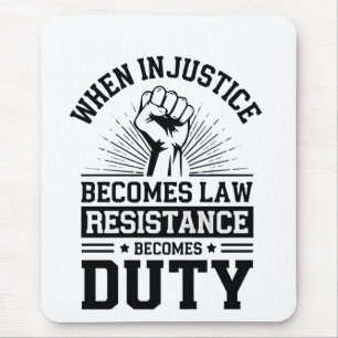 Wenn Ungerechtigkeit Rechtswiderstand wird zur Pfl Mousepad