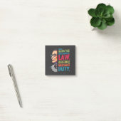 Wenn Ungerechtigkeit Rechtswiderstand wird zur Pfl Post-it Klebezettel (Büro)