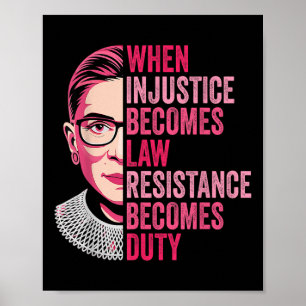 Wenn Ungerechtigkeit Rechtswiderstand wird zur Pfl Poster