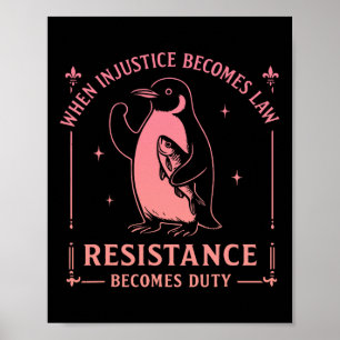 Wenn Ungerechtigkeit Rechtswiderstand wird zur Pfl Poster