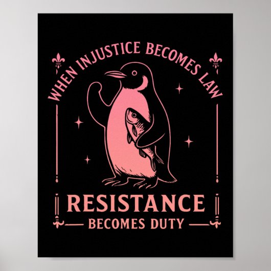 Wenn Ungerechtigkeit Rechtswiderstand wird zur Pfl Poster (Vorne)