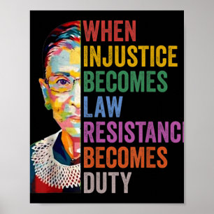 Wenn Ungerechtigkeit Rechtswiderstand wird zur Pfl Poster