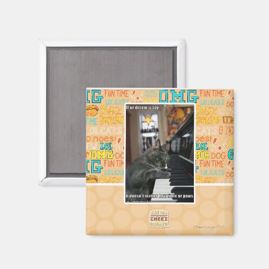 Wenn unser Traum groß ist Magnet (Vorderseite/Rückseite)