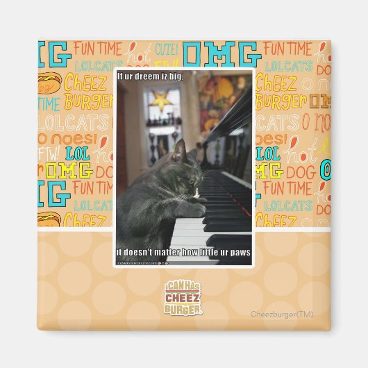 Wenn unser Traum groß ist Magnet (Vorne)