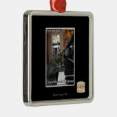 Wenn unser Traum groß ist Silbernes Ornament (Rechts)