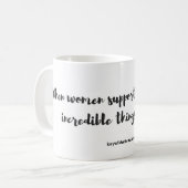 Wenn Unterstützung Tasse (Vorderseite Links)