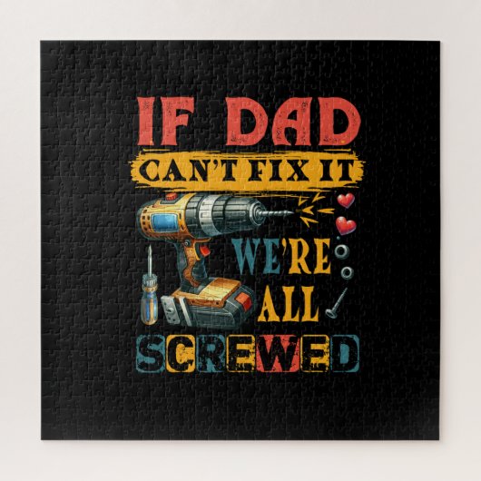 Wenn Vater nicht repariert werden kann Puzzle (Vertikal)