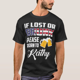 Wenn verloren oder Betrunken, kehren Sie bitte zu T-Shirt