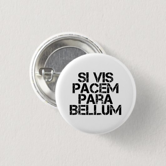 wenn vis pacem para bellum button (Vorne & Hinten)