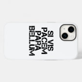 wenn vis pacem para bellum Case-Mate iPhone hülle (Rückseite (Horizontal))