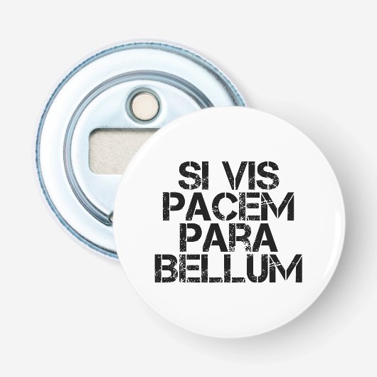 wenn vis pacem para bellum flaschenöffner (Vorderseite)