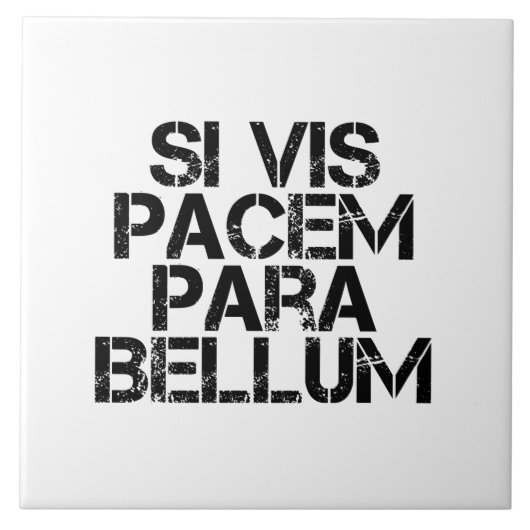 wenn vis pacem para bellum fliese (Vorderseite)