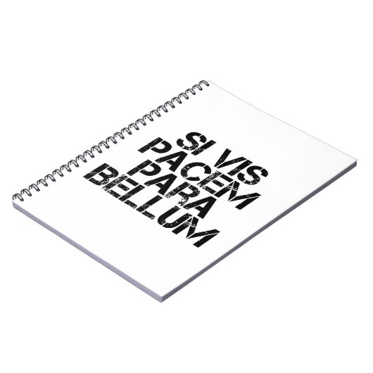 wenn vis pacem para bellum notizblock (Linke Seite)