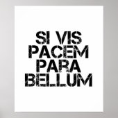 wenn vis pacem para bellum poster (Vorne)