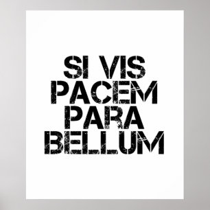 wenn vis pacem para bellum poster
