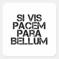 wenn vis pacem para bellum